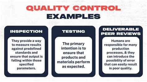 what are quality control tests quizlet